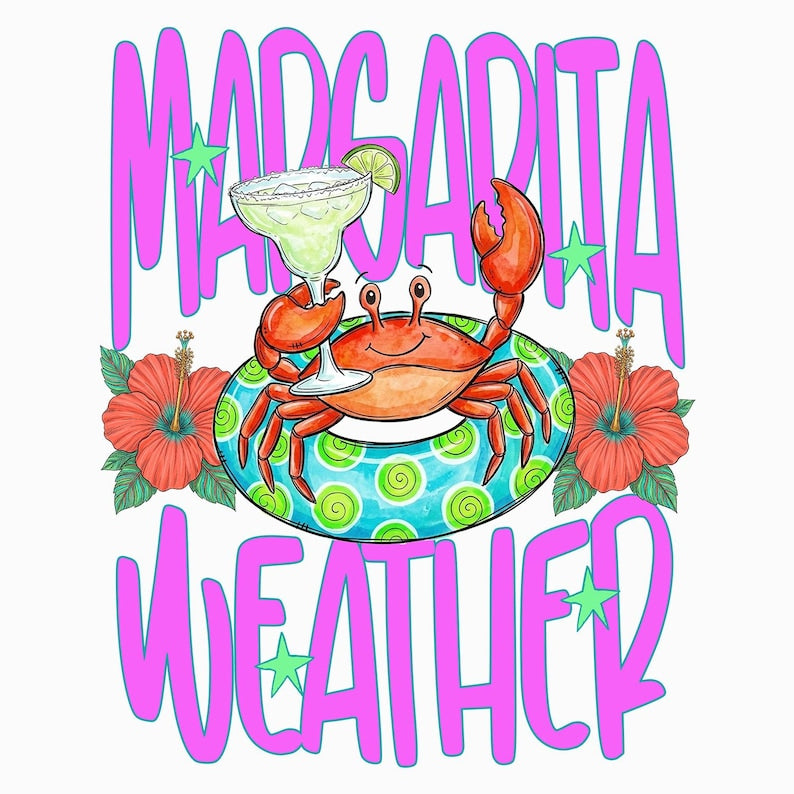 Marg Weather Crab Gildan Tee