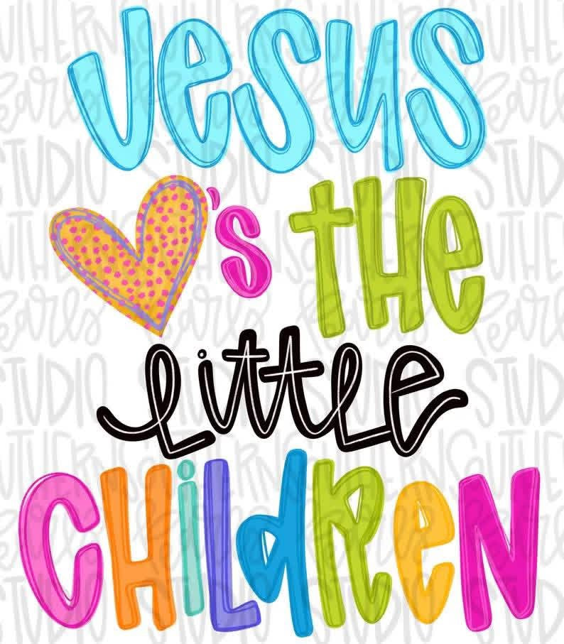 Jesus Loves All The Little Children Youth-Toddler Tee