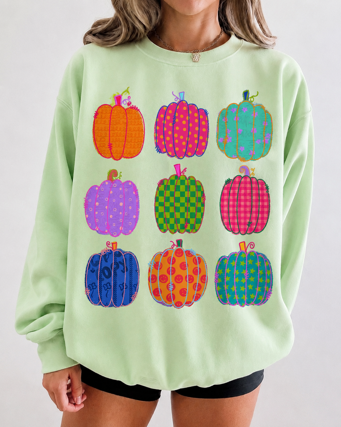 Preppy Pumpkin Sweatshirt
