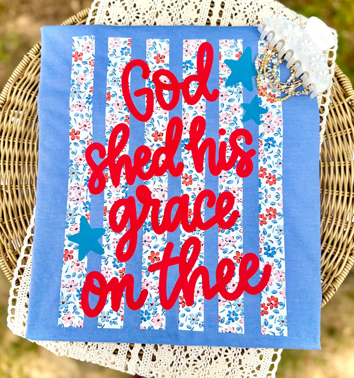 God Shed His Grace DP CC Tee