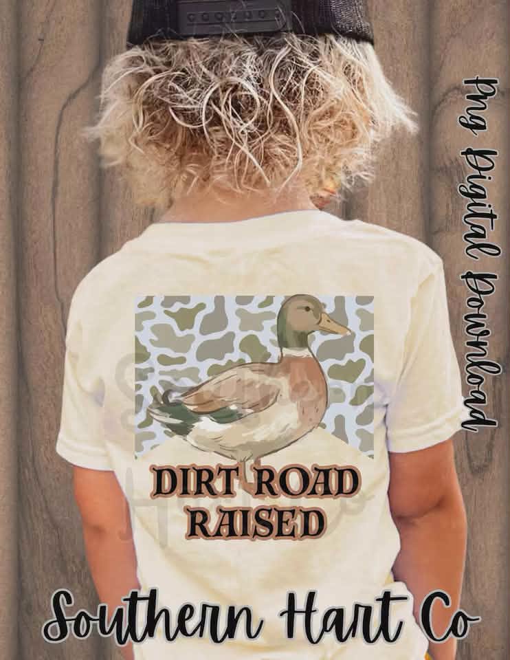 Dirt Road Rasied Gildan Tee