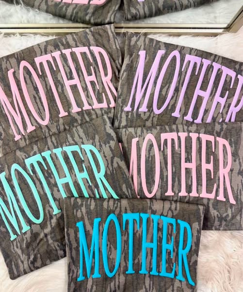 MOTHER Puff Mossy Oak Tee