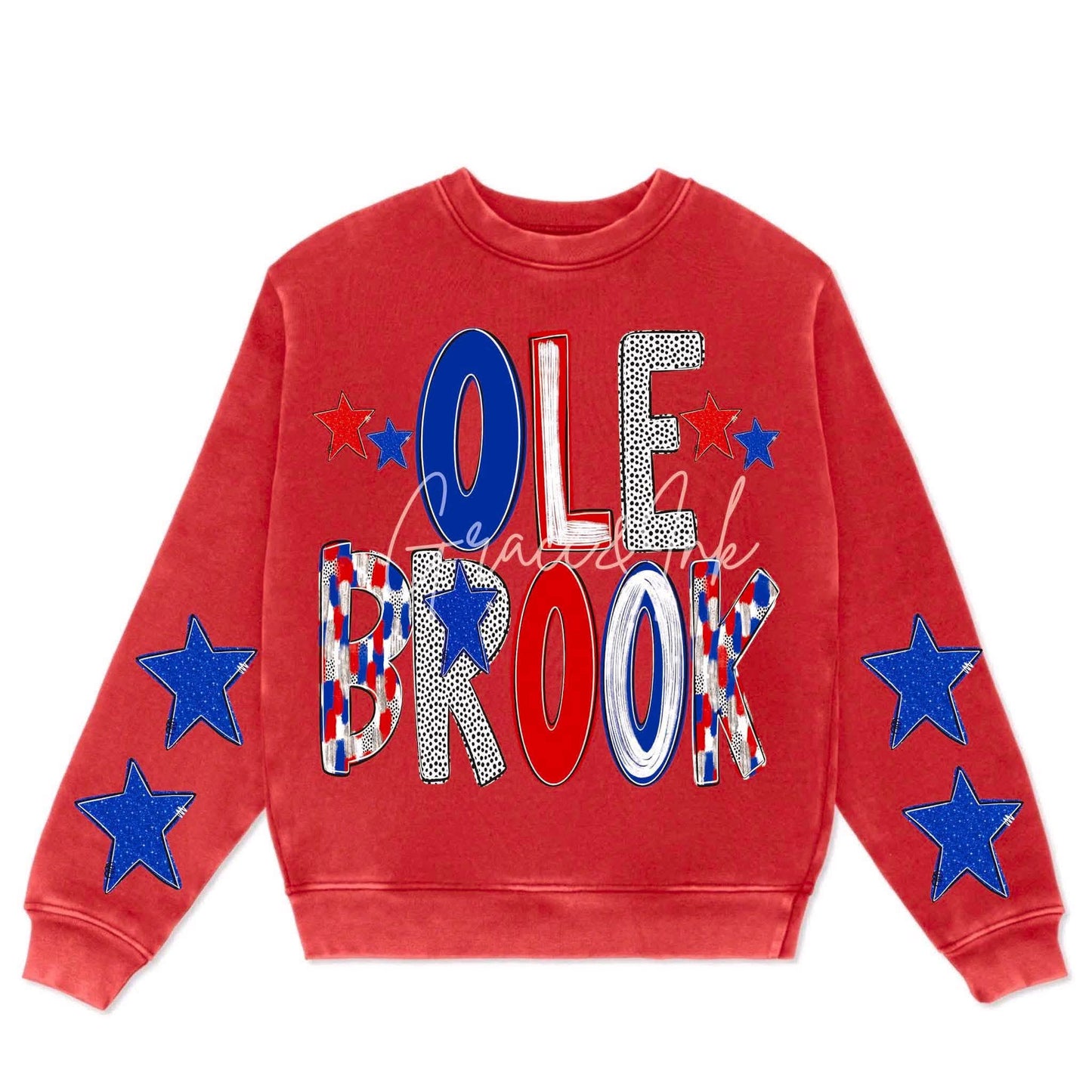 Ole Brook Youth Sweatshirt Poppy