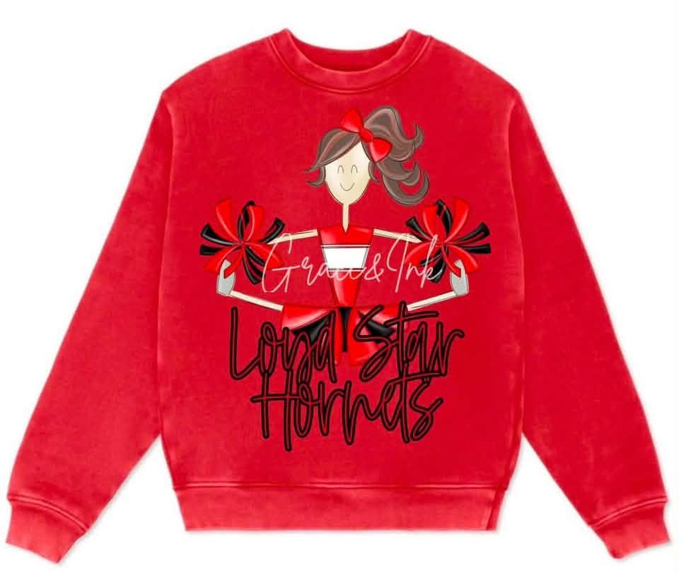 LS Hornets Cheer Youth Sweatshirt