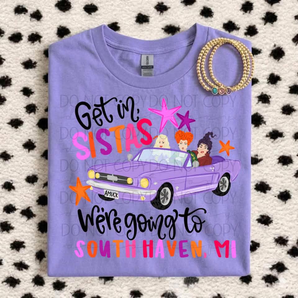 Sistas Town Custom DP CC Tee