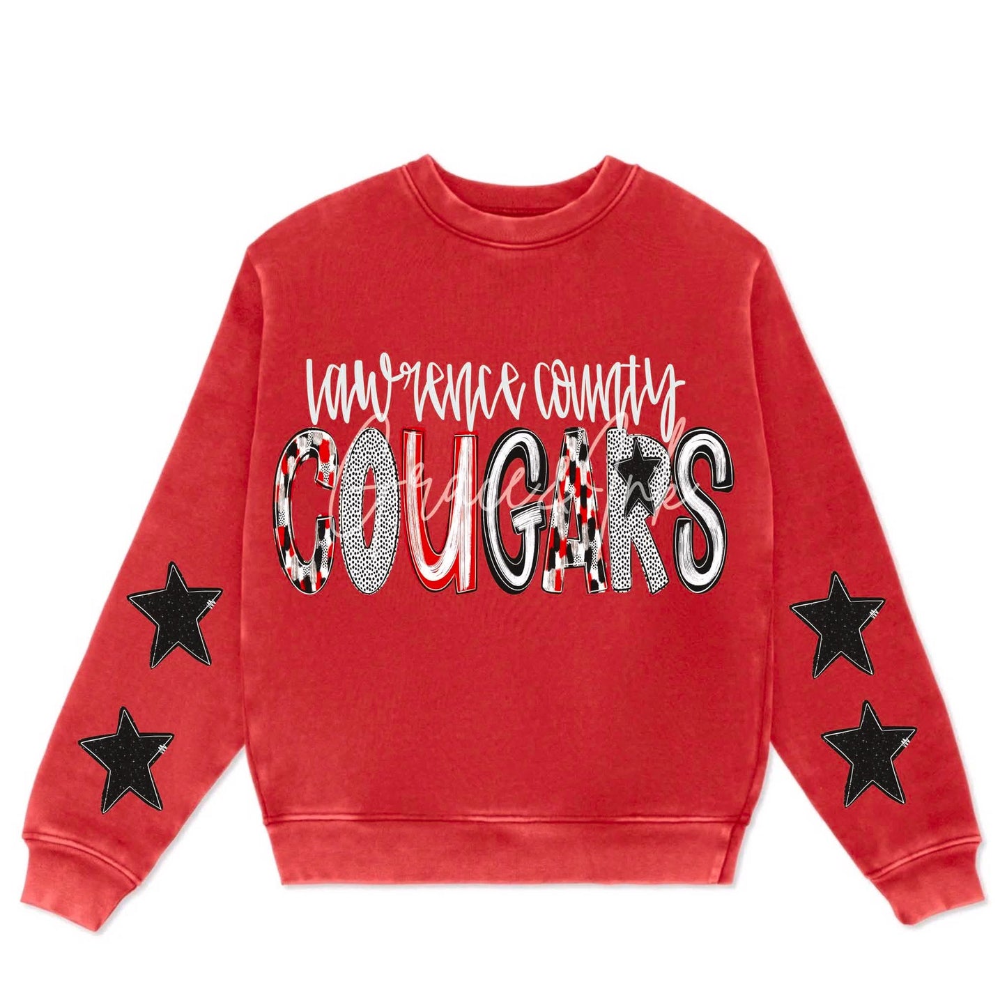 LC Cougars Sweatshirt Vintage Oversized