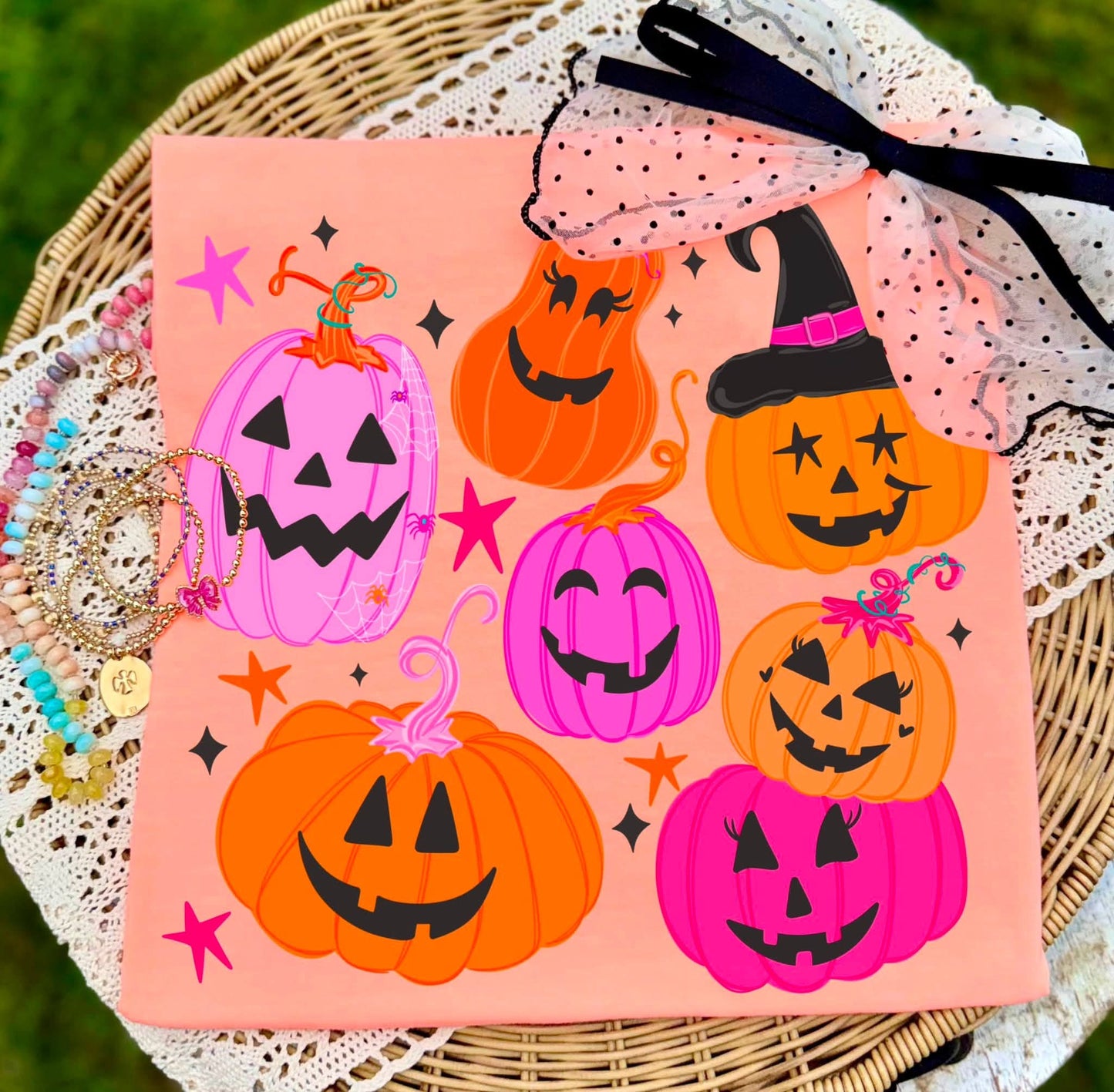 Preppy Pumpkins P O DP CC Tee