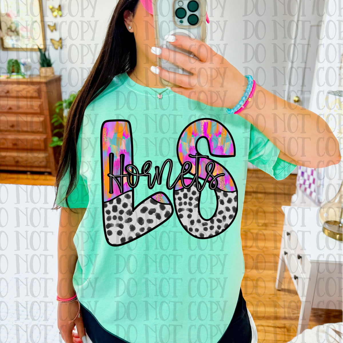 Colorful Cursive Custom Any Team Youth Tee