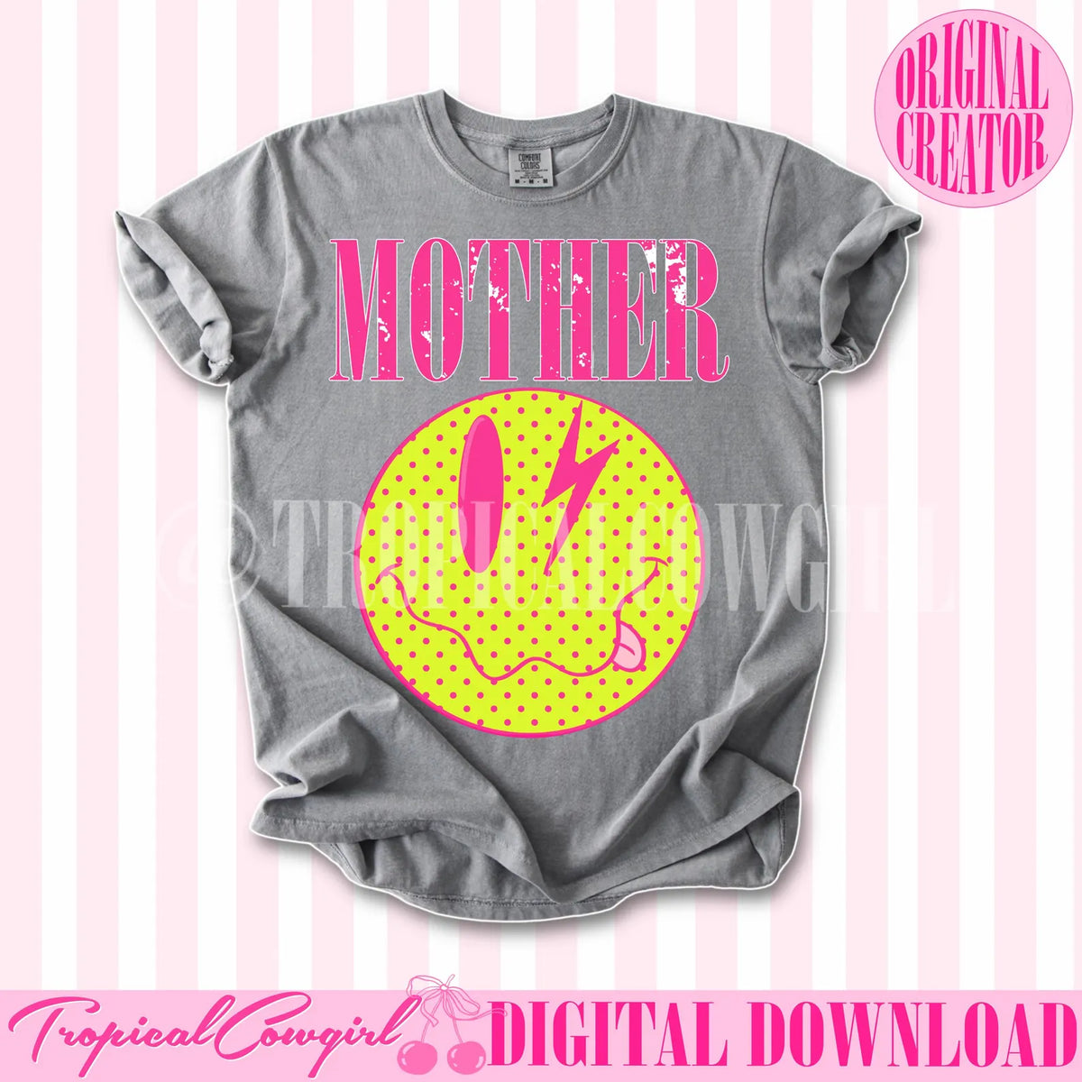 Mother Smiley CC Tee