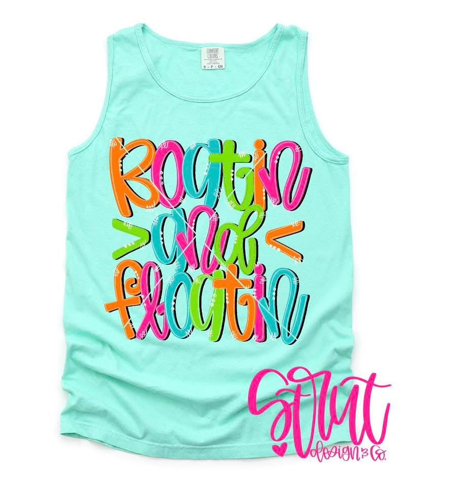 Boatin and Floatin    CC TANK TOP
