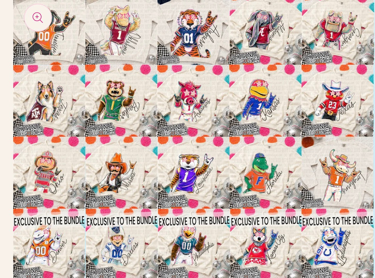 Rocking Delulu Mascot Sweatshirt