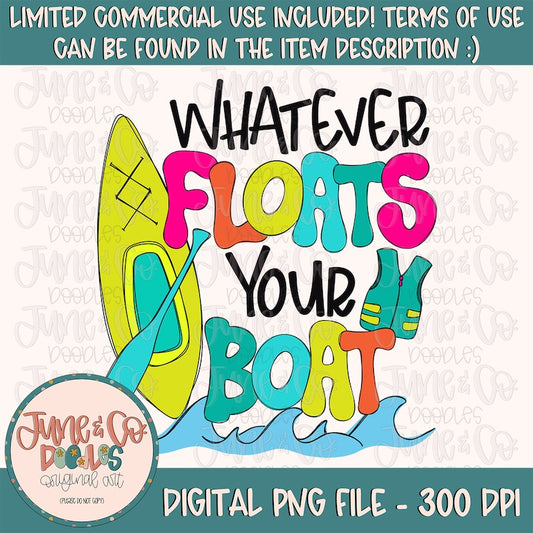 Whatever Floats Gildan Tee
