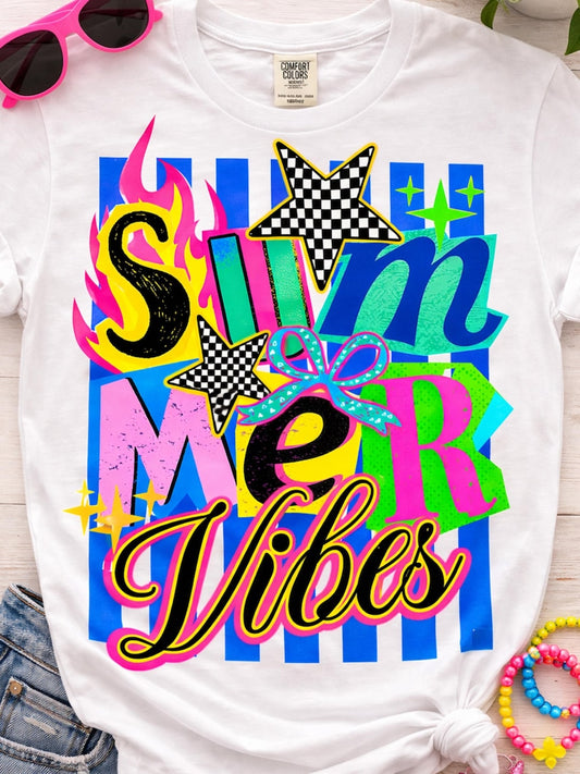 Preppy Summer Vibes Gildan Tee
