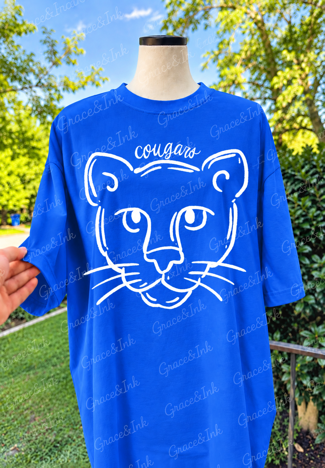 Doodle Letter   Custom  CC Tee