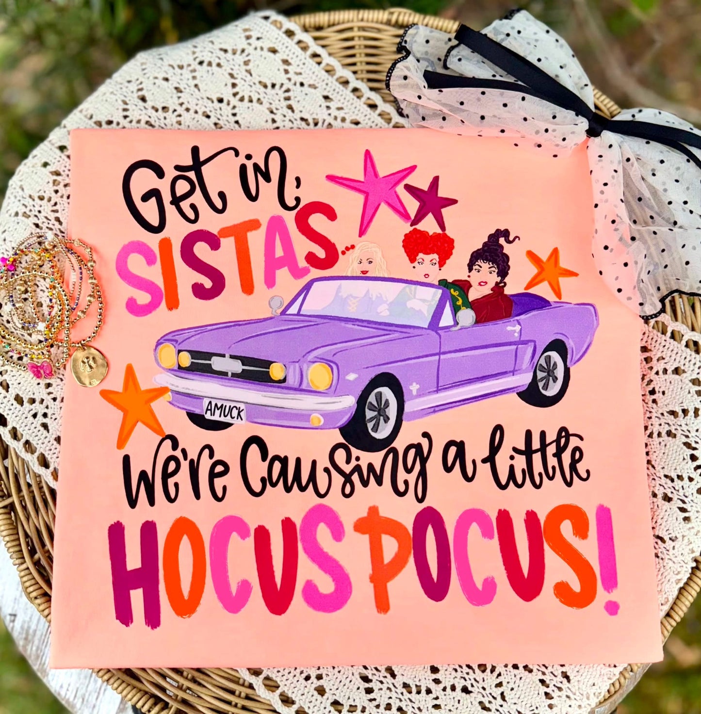 H P Car Sisters   CC Tee