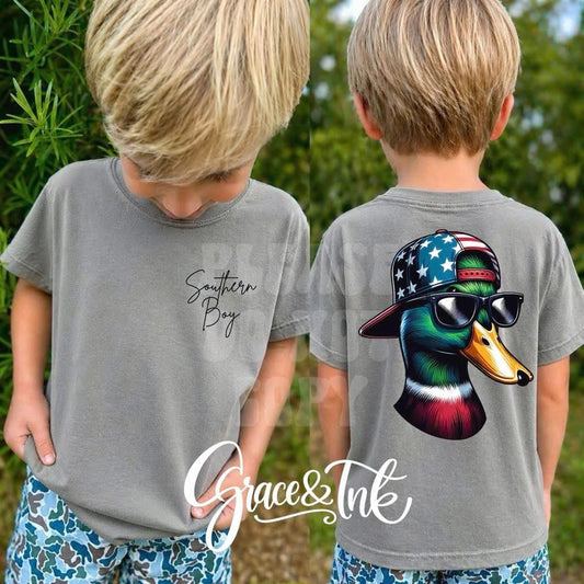 Patriotic Duck  Youth-Toddler Tee