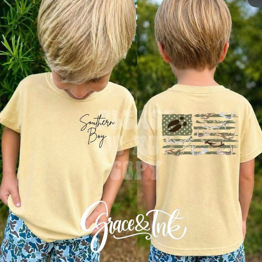 Deer Flag Youth-Toddler Tee