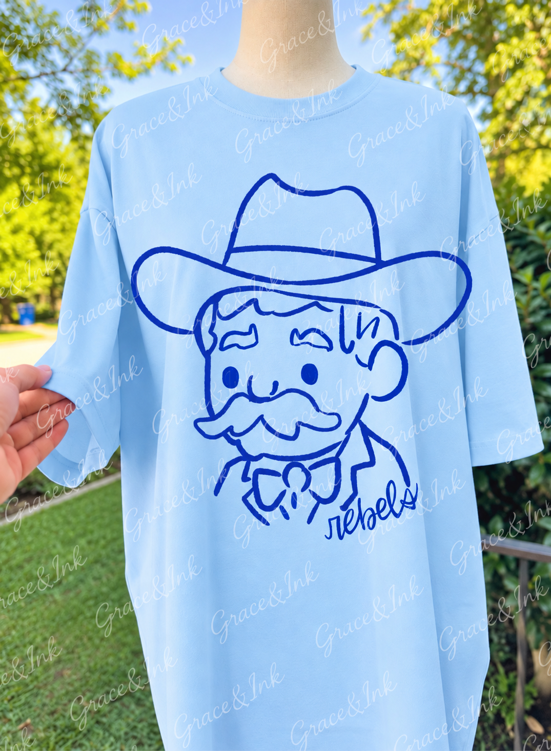 Doodle Letter   Custom  CC Tee