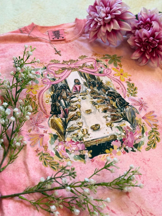 Floral Last Supper ColorBlast CC Tee