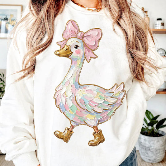 Painted Duck  Gildan Tee