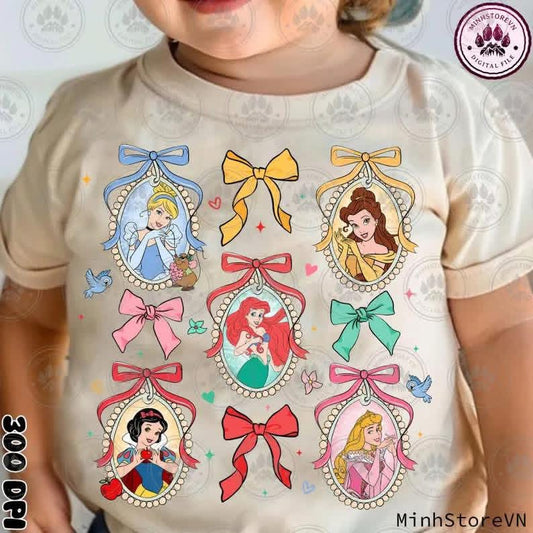 Princess Mirror Collage   Youth-Toddler Tee
