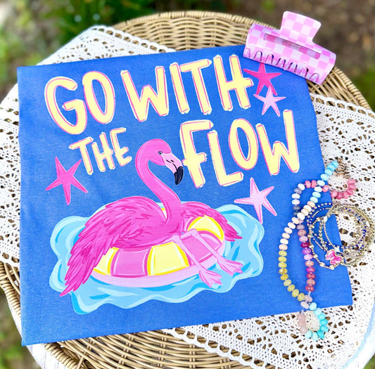 Go With The Flow    CC Tee