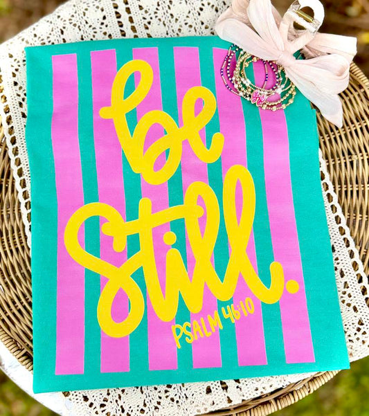Be Still Stripes DP  CC Tee