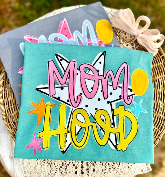 MOM HOOD  DP CC Tee