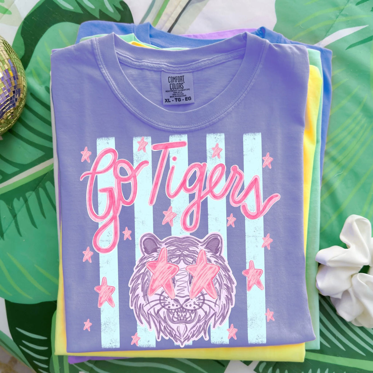 Tiger Striped    CC Tee