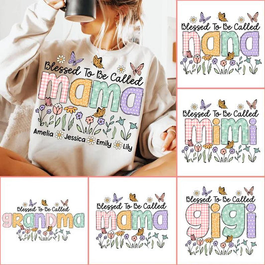 Blessed Floral Garden CC Tee