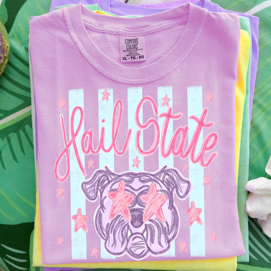 Dawgs Striped    CC Tee