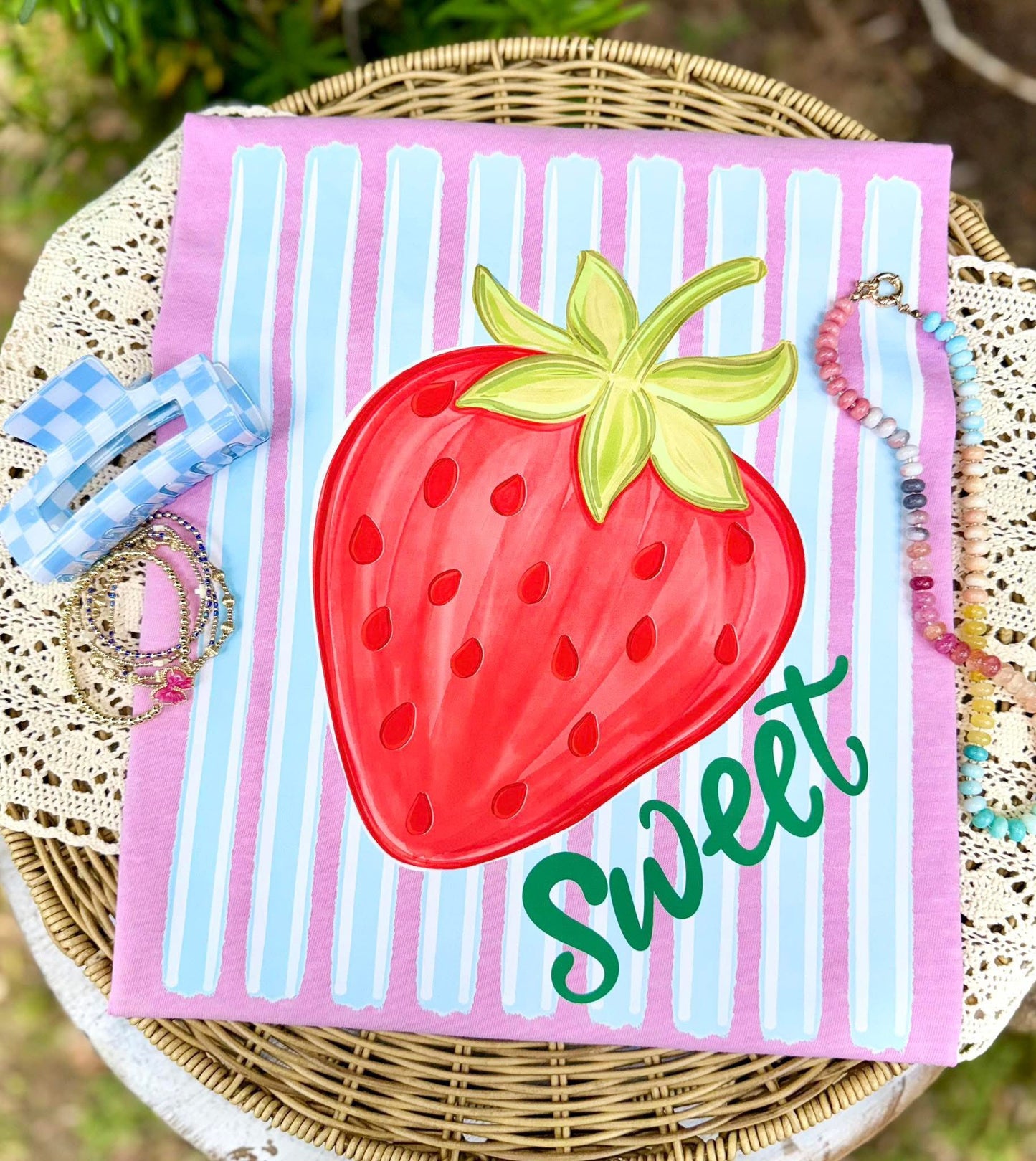 Sweet Strawberry DP  CC Tee