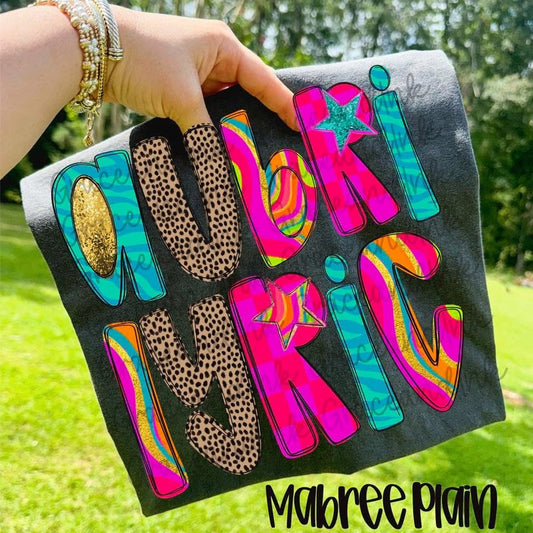 Mabree Plain Custom CC Tee