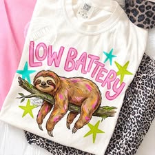 Low Battery Gildan Tee