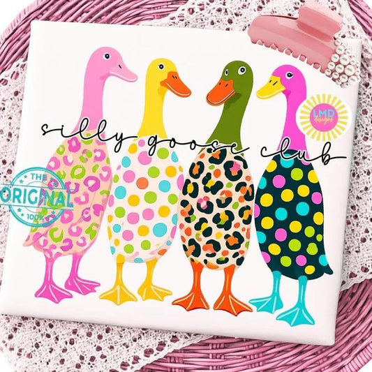 Silly Goose Club    Gildan Tee