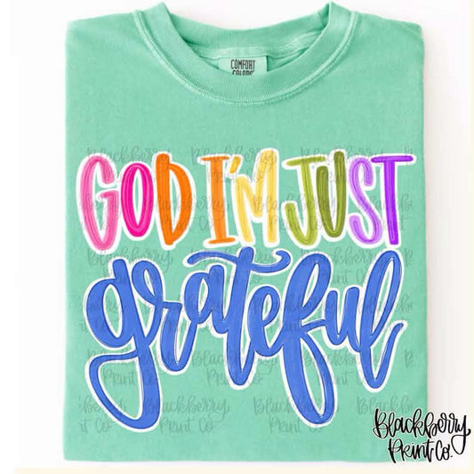 God I'm Just Grateful BPC CC Tee