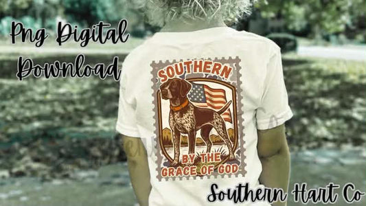 Dog Flag Southern  Gildan Tee