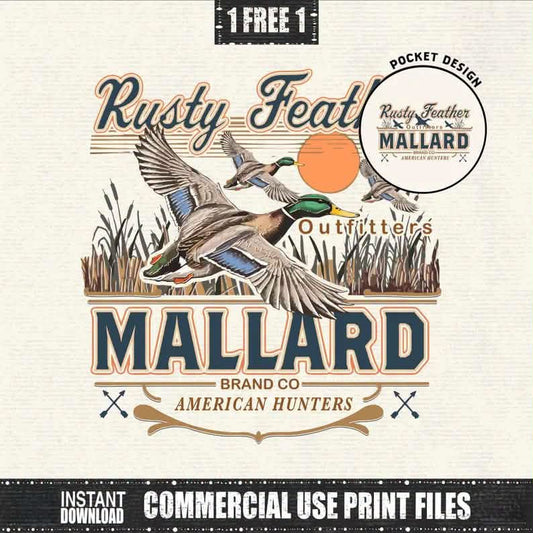Rusty Feathers  Gildan Tee