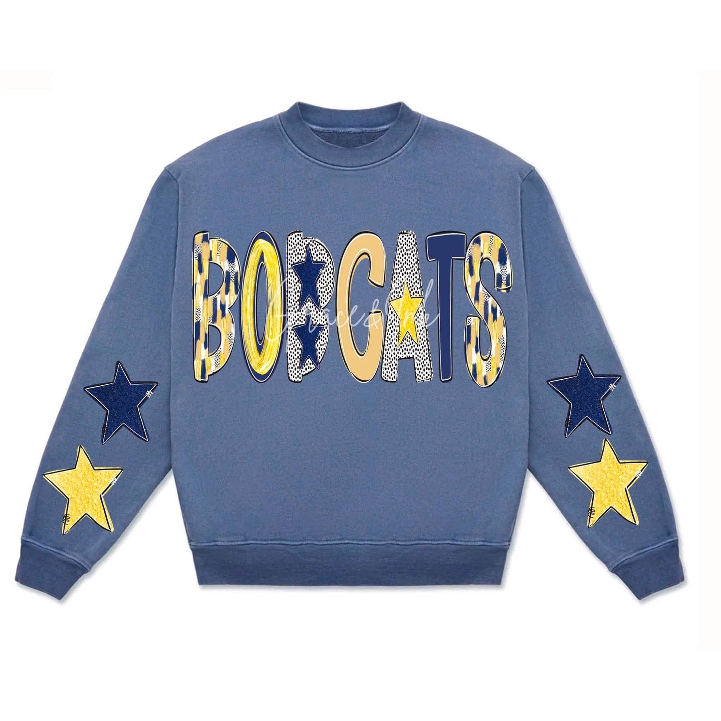 BC Bobcats Adult Sweatshirt Vintage Oversized