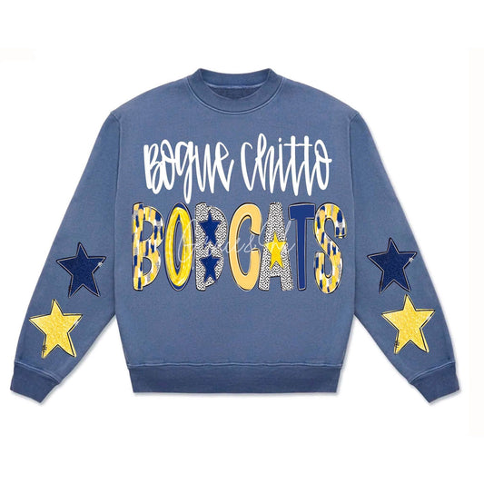 BC Bobcats Adult Sweatshirt Vintage Oversized