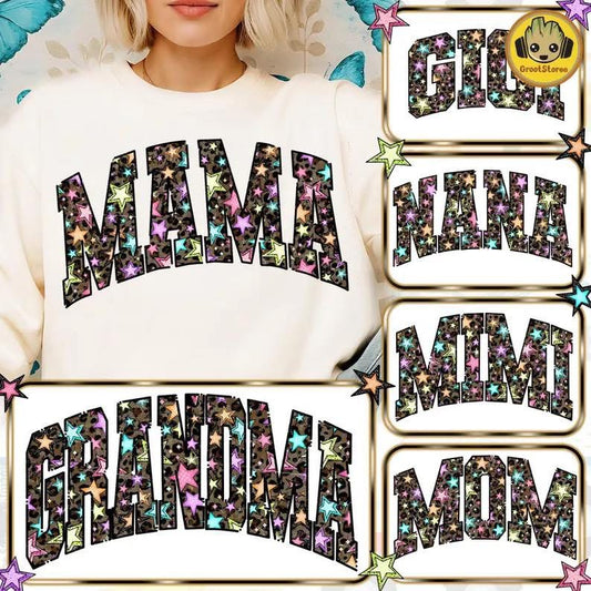Stars Custom Names   Gildan Tee