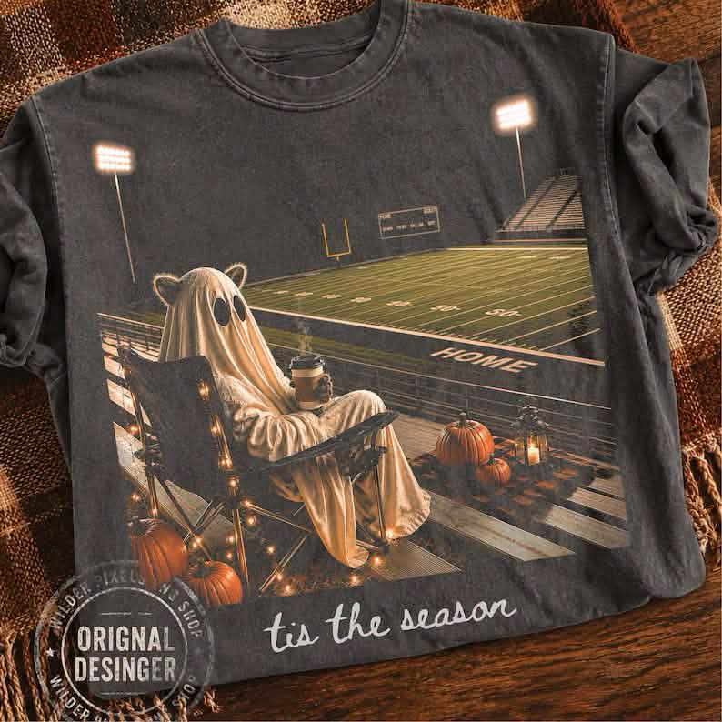 Tis The Season Field Ghost CC Tee