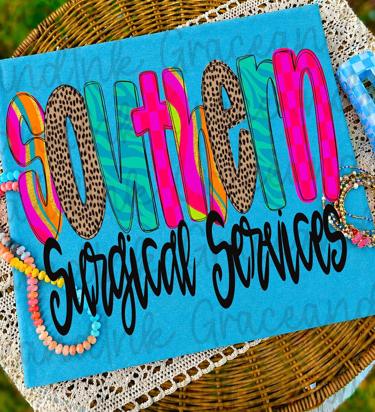 Southern Surgical Services Heather Sapphire Tee