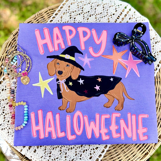 Halloweenie DP  CC Tee