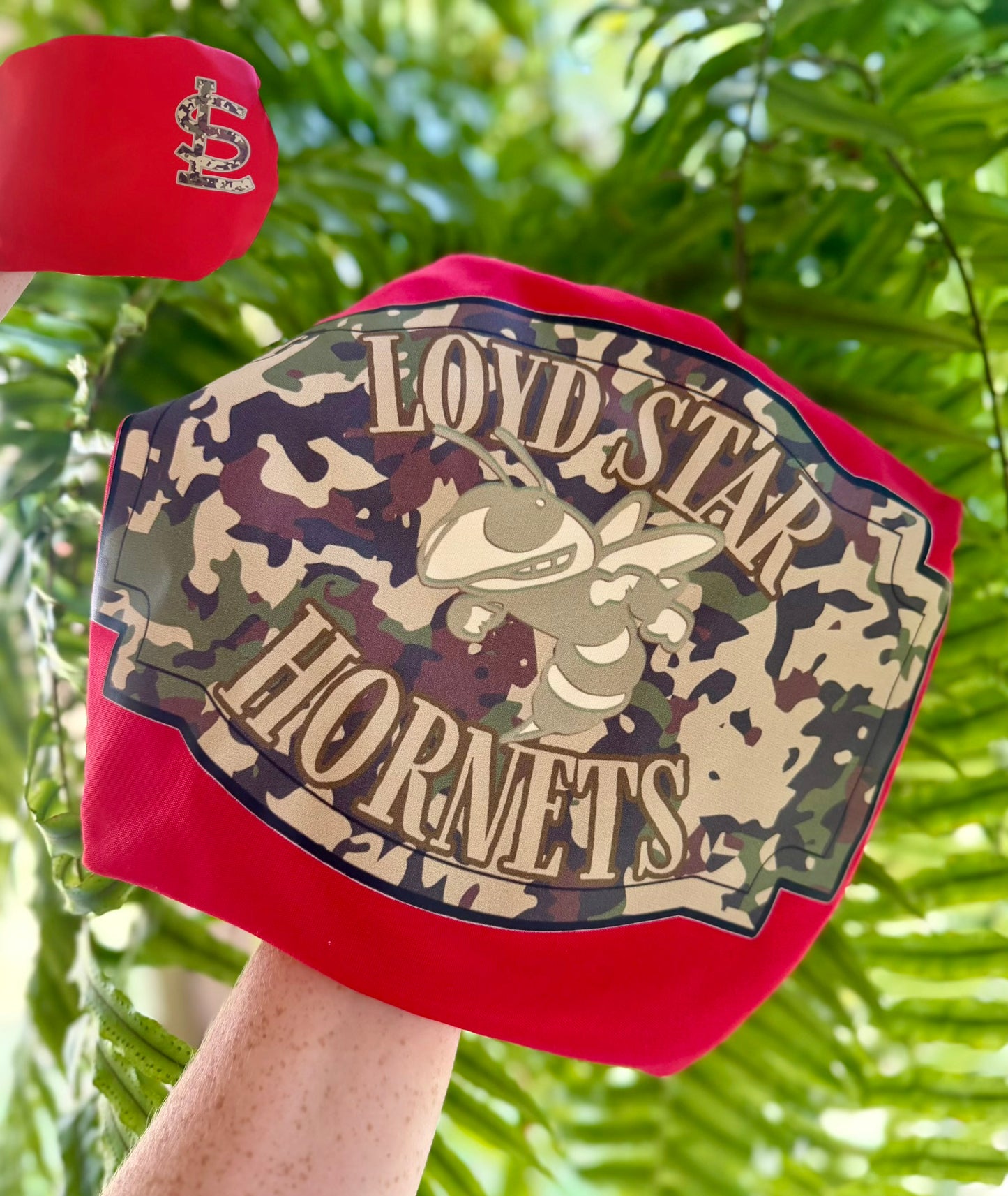 LS Hornets Camo CC Tee