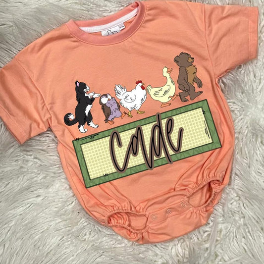 Bear 🧸 Bubble Romper