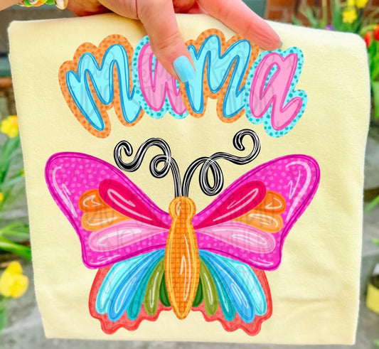 Mama Butterfly   CC Tee