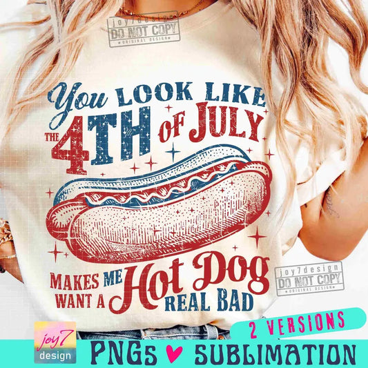 Hot Dog Gildan Tee