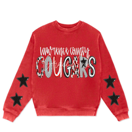 LC Cougars   Sweatshirt Vintage Oversized