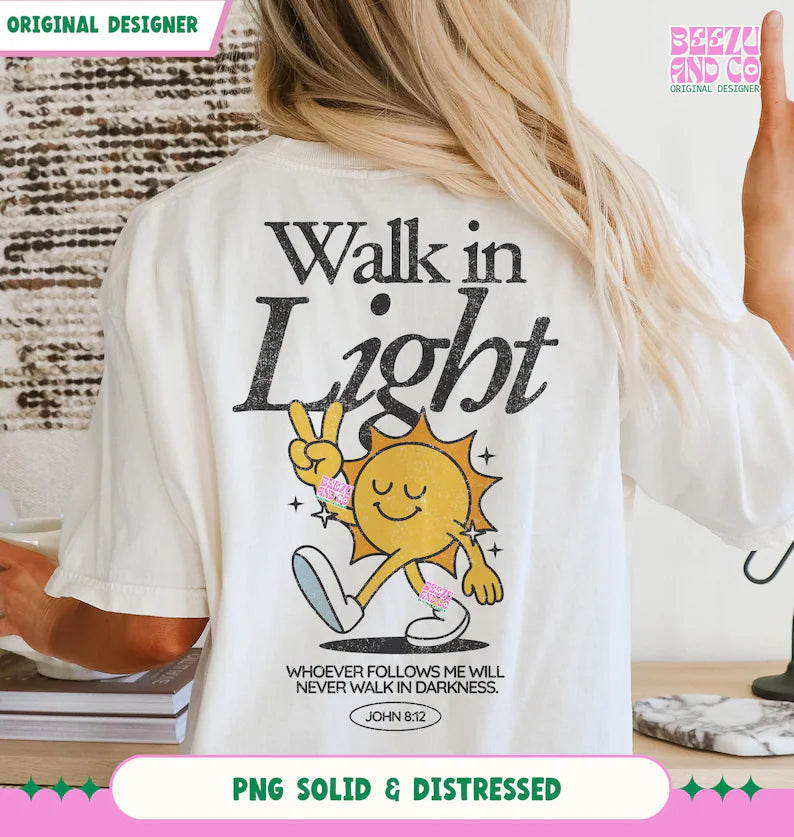 Walk in Light Gildan Tee